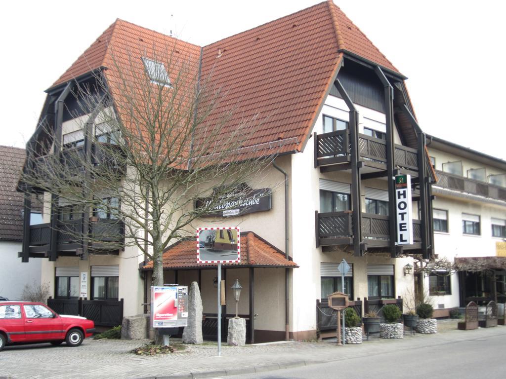 Hotel Waldparkstube Bad Schonborn Buitenkant foto